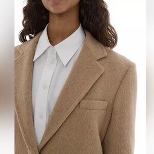 helmut lang  Women's wool overcoat  | size 0